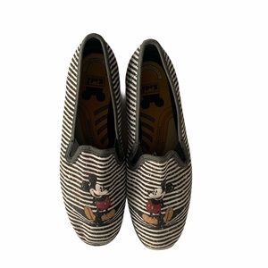 Mickey Mouse striped keds